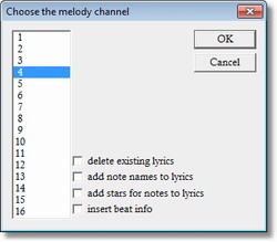 dialogchoosemelodychannel
